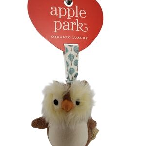 Apple Park Organic Owl Plush Toy